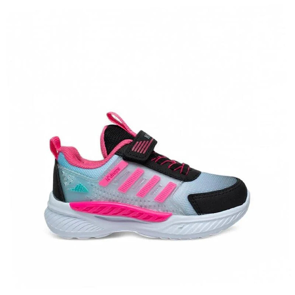 Trend Adımlar Fuşya Unisex Cırtlı Hafif Patik Sneaker