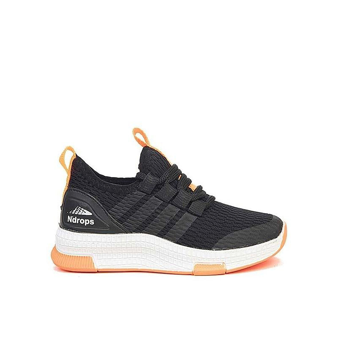 Trend Adımlar Turuncu Unisex Patik Lastikli Çocuk Spor Ayakkab