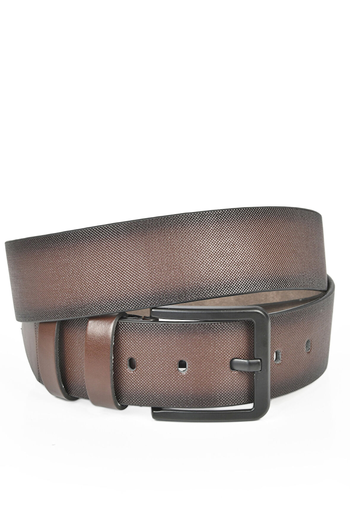 DeepSEA Erkek Kahve Kemer 4,5 cm Spor Kemer Suni Deri Kemer 2402623