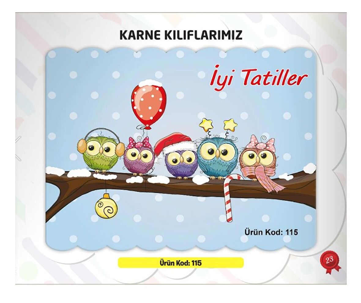 Karne Kabı Kılıfı Ürün Kodu:115 (20 Adet)