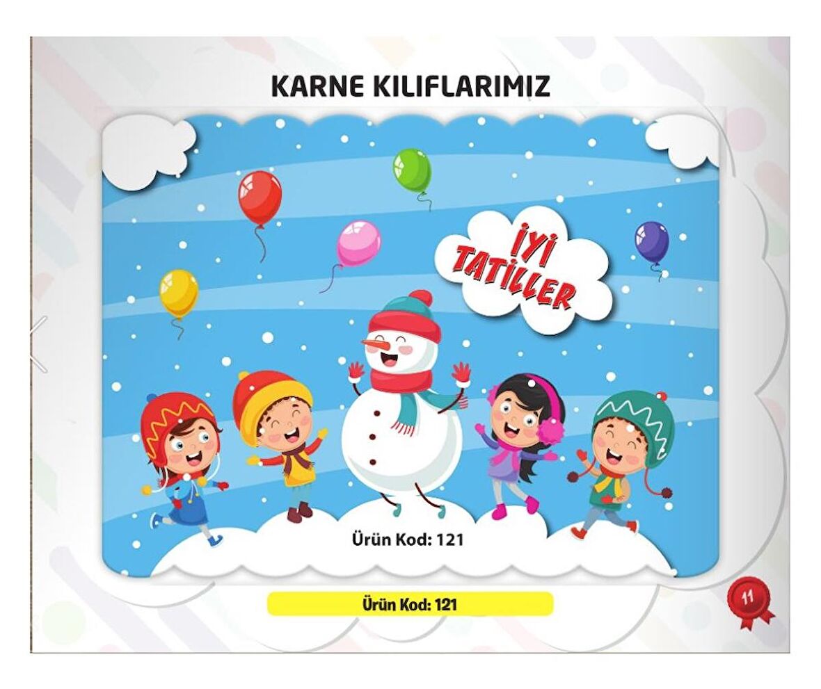 Karne Kabı Kılıfı Ürün Kodu:121 (10 Adet)