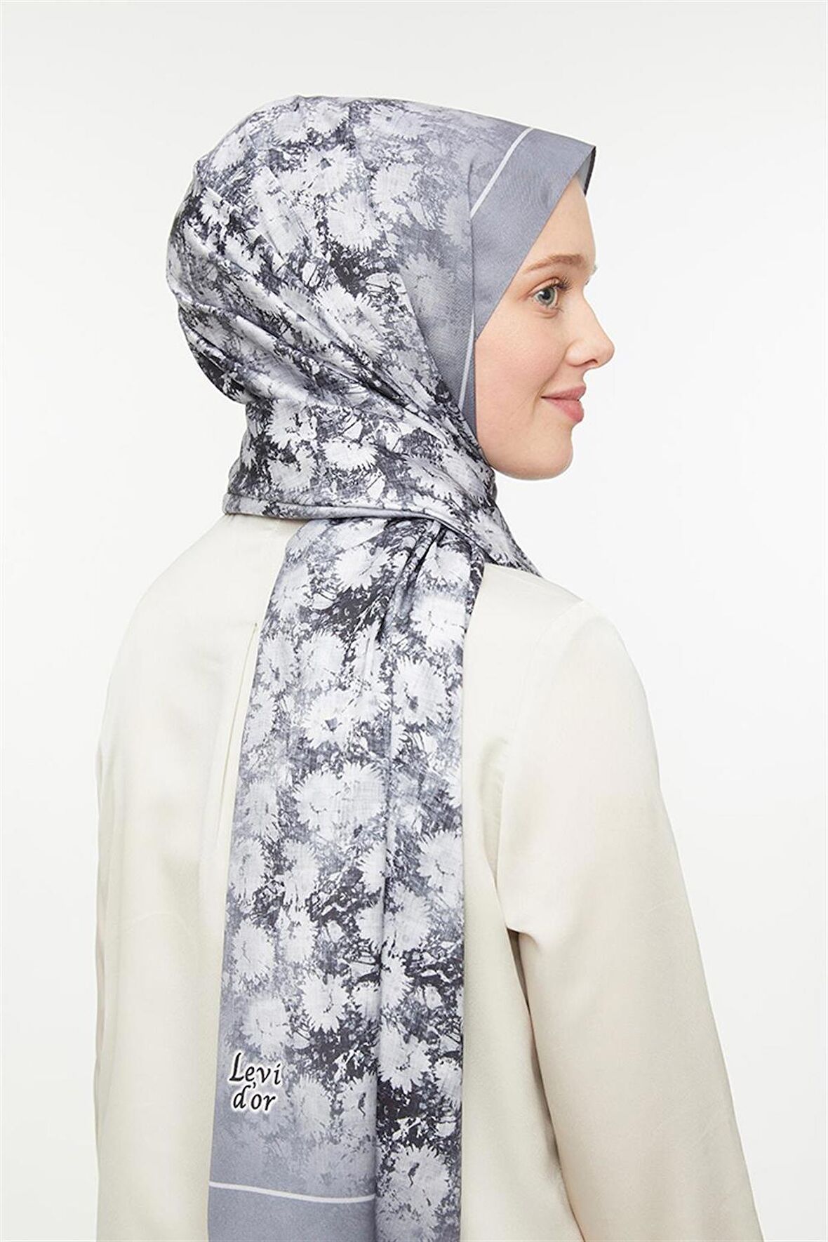 Levidor Gri Twill Şal