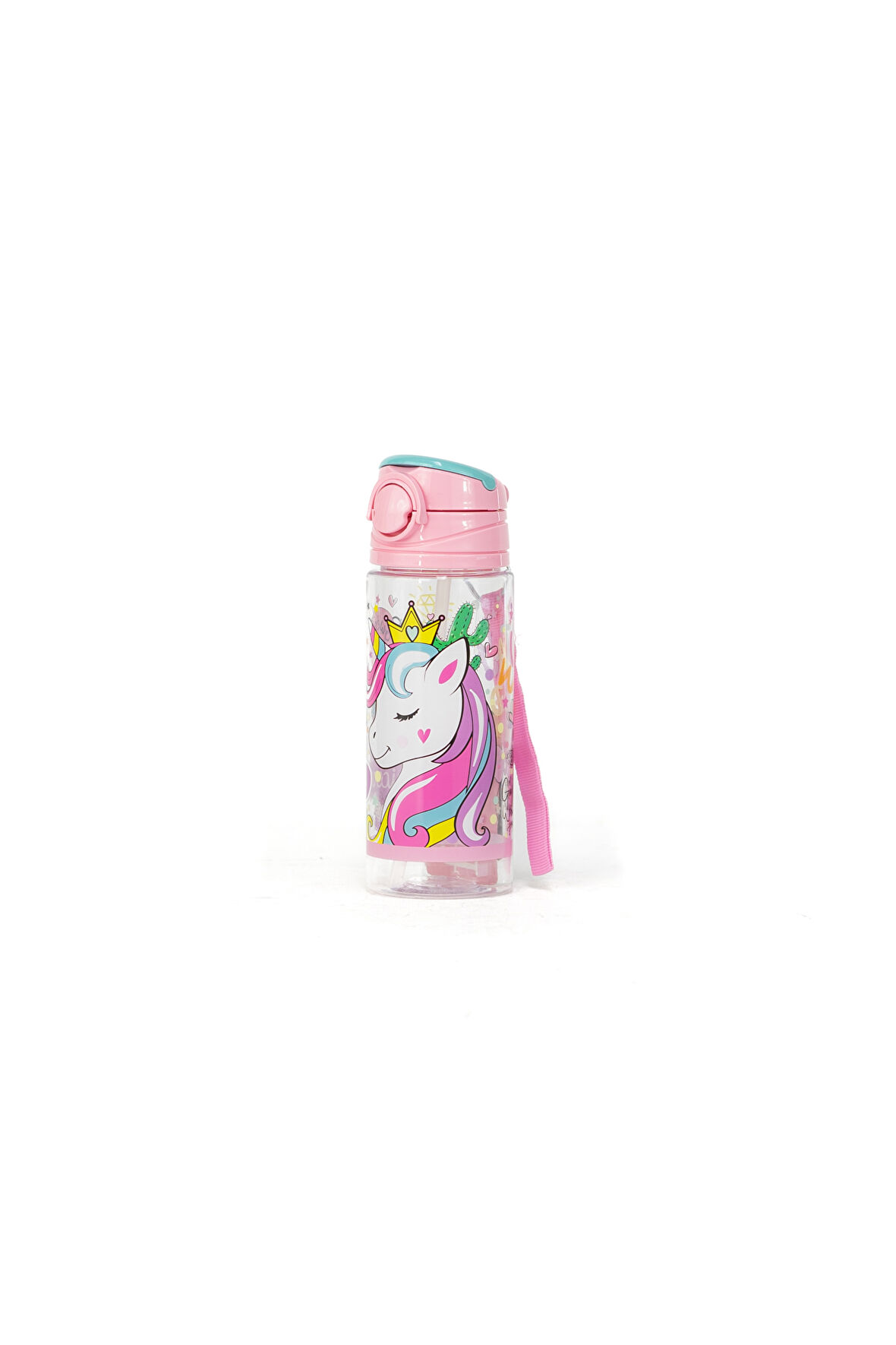 Oppland Kız Çocuk Suluk Matara Lisanslı Orijinal Frozen, Minnie Mouse, Unicorn, Barbie 500 ml