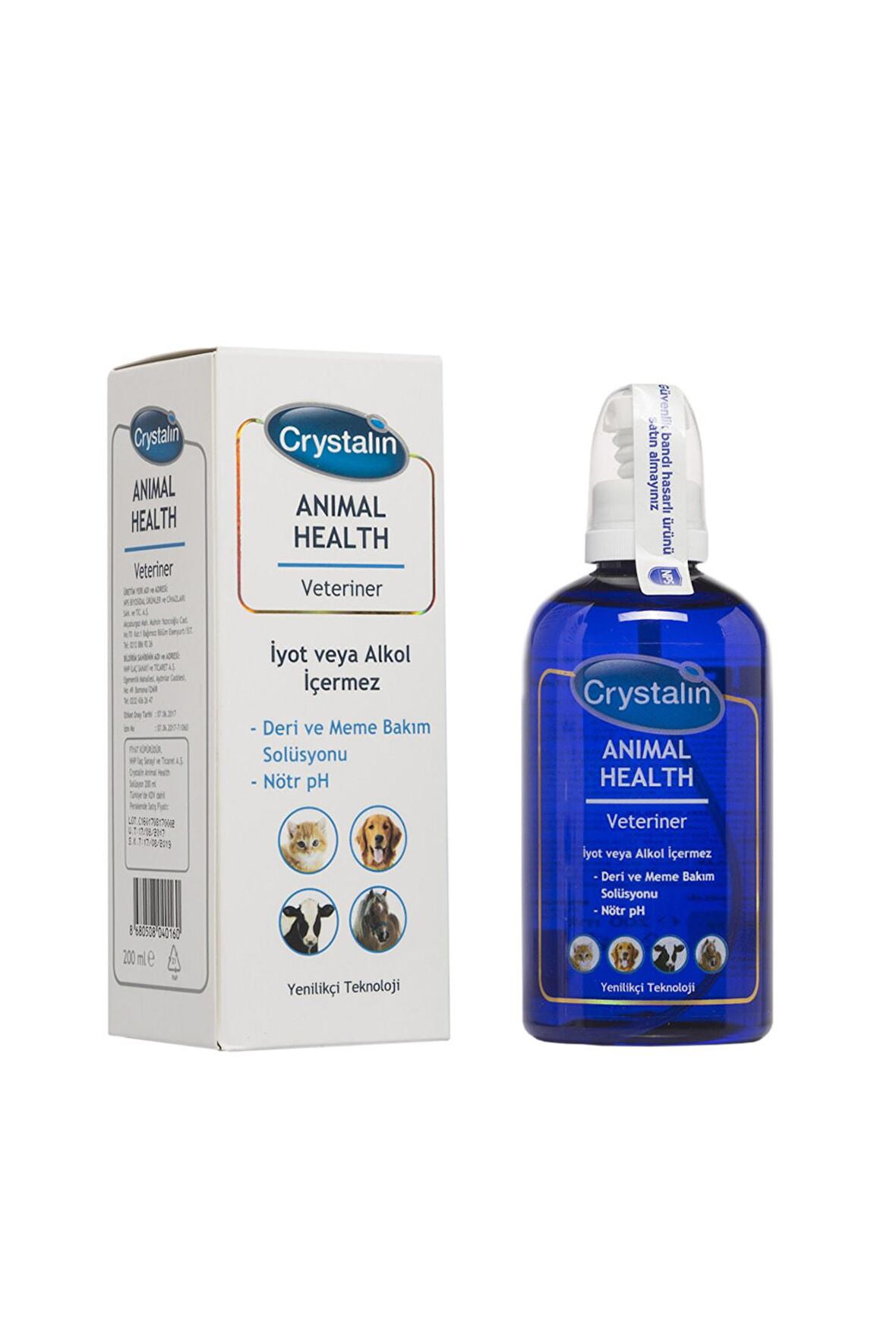 Crystalin Animal Health Göz Ve Kulak Temizleme Solüsyonu 200 ml