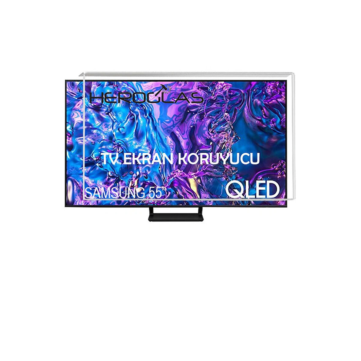 Heroglas Samsung S90D 55'' Inç 139 Ekran Tv Ekran Koruyucu