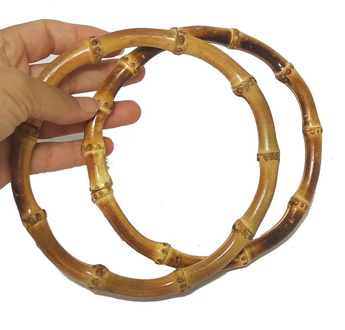 Bambu çanta  sapı