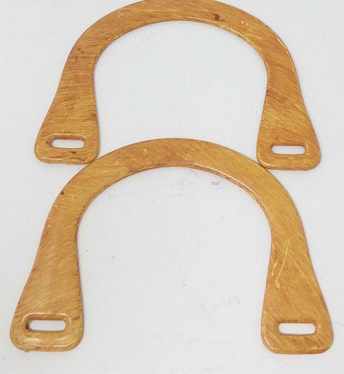 Bambu görünümlü plastik çanta sapı