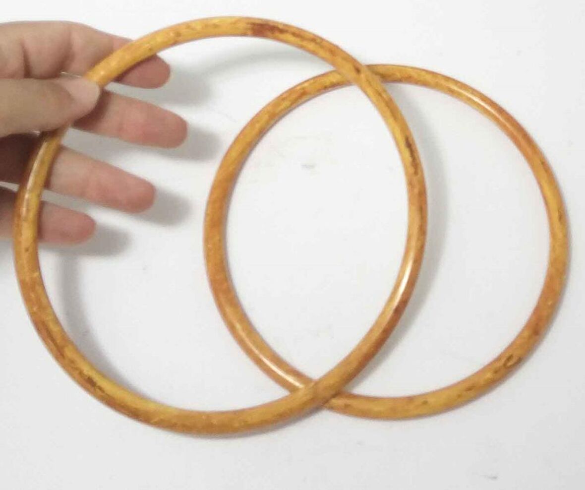 Bambu Görünümlü Plastik Çanta Sapı