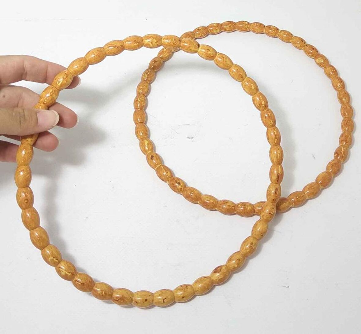 Bambu görünümlü plastik çanta sapı