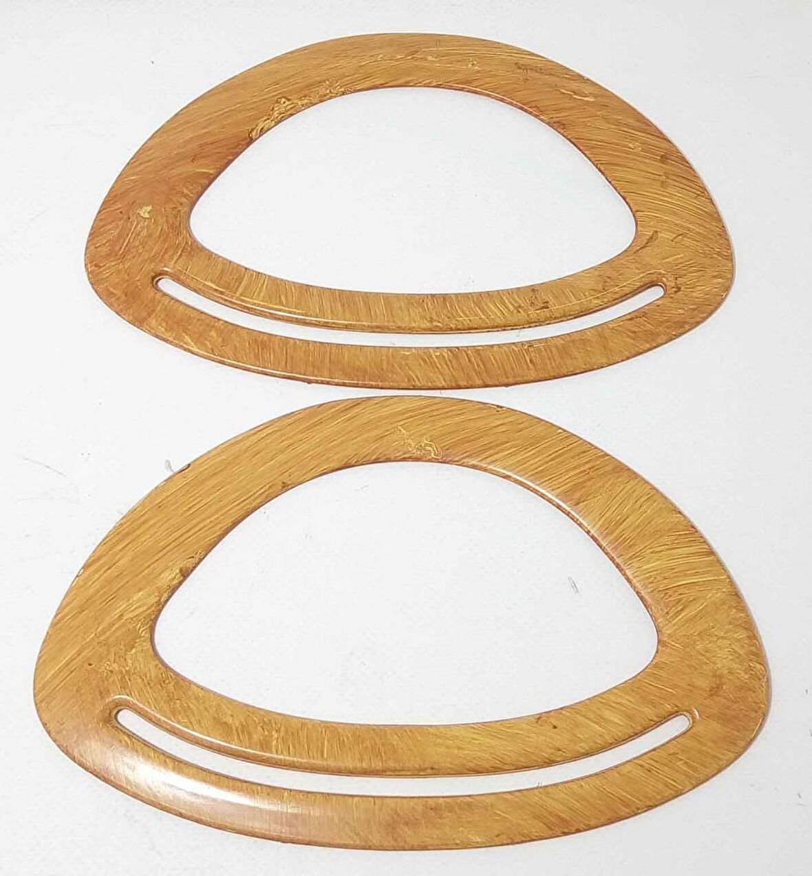 Bambu görünümlü plastik çanta sapı