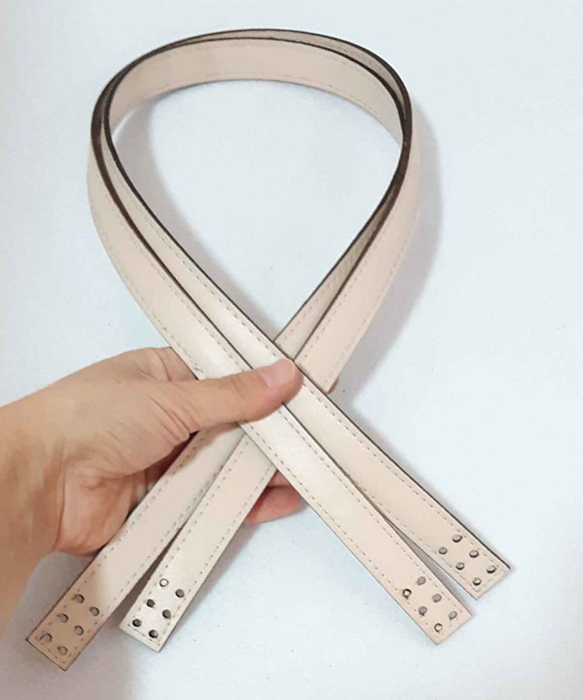 Krem renk 70x2 cm çanta sapı