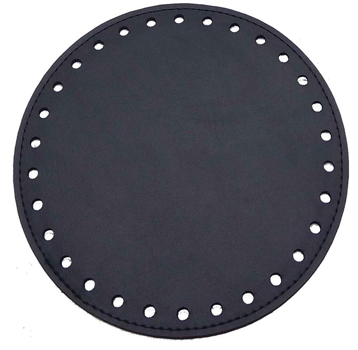 Lacivert renk 16 cm  yuvarlak taban plaka