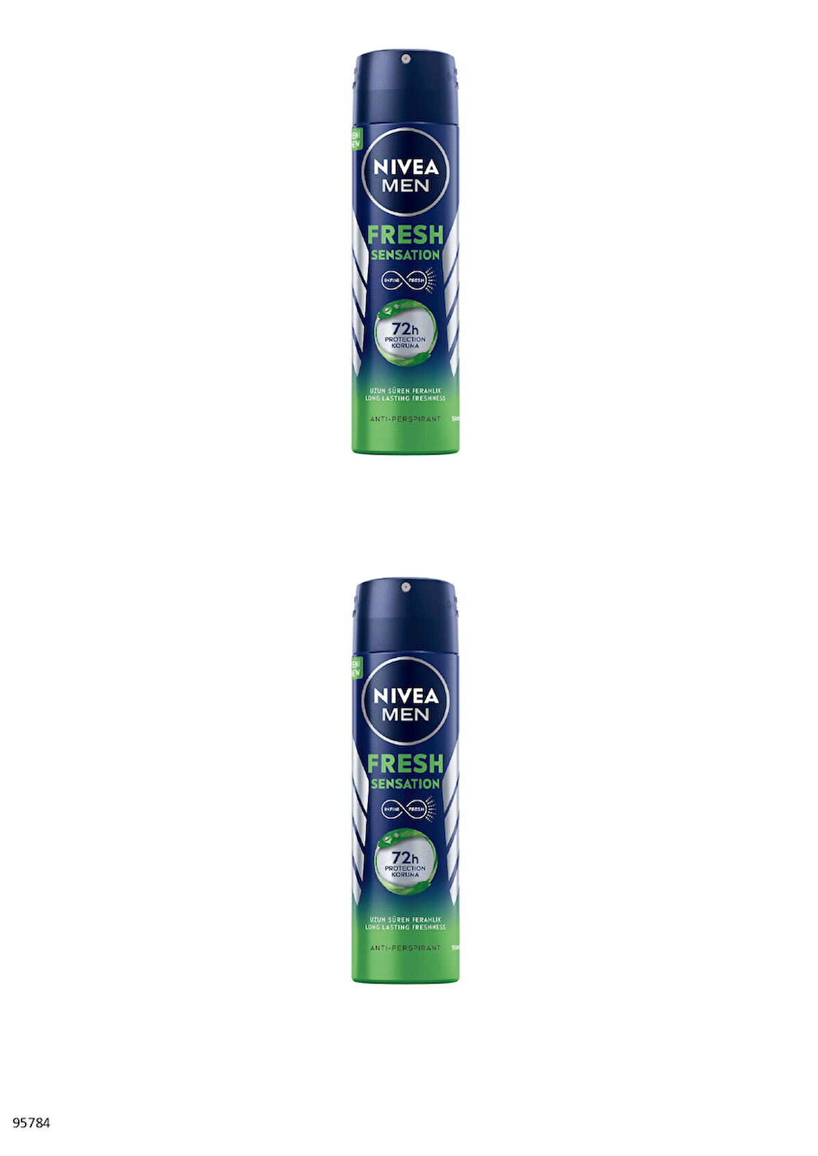 95784 NIVEA MEN Fresh Sensation Sprey 2 ADET