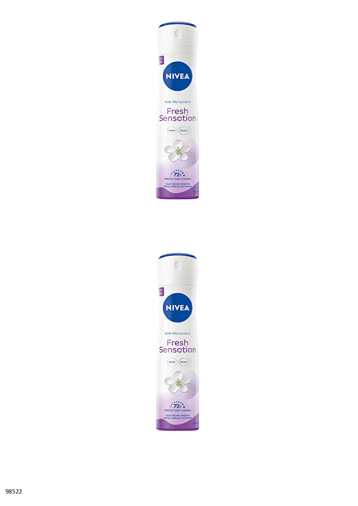 98522 NIVEA Fresh Sensation Sprey 2 ADET