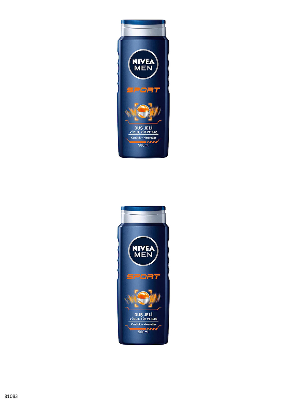 81083 NIVEA MEN SPORT DUŞ JELİ 2 ADET