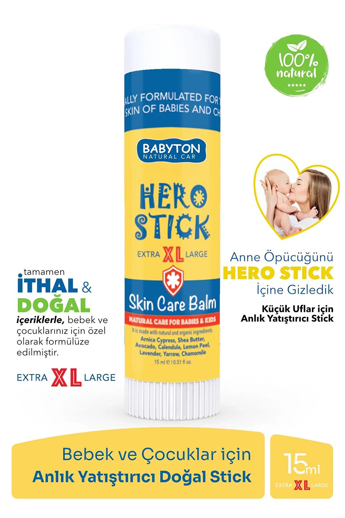 BABYTON Hero Stick Xl 15 ml