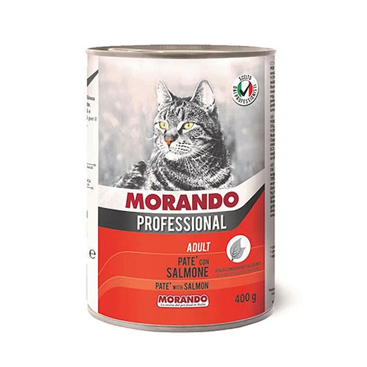 Morando Professional Pate Somonlu Yetişkin Kedi Konservesi 24 Adet 400 Gr 