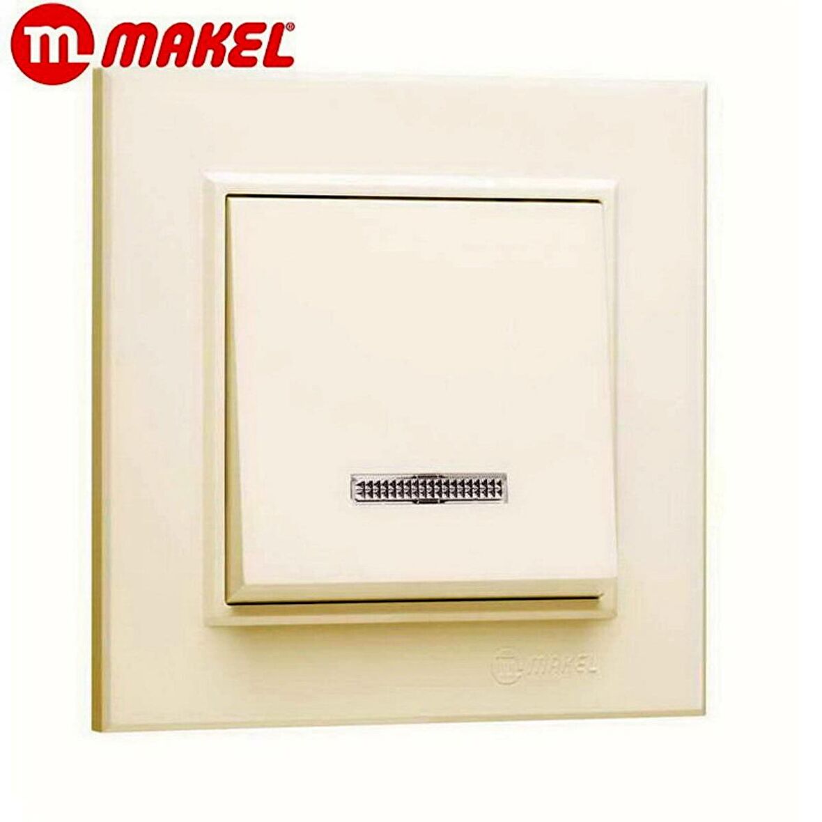 Karea krem ışıklı anahtar