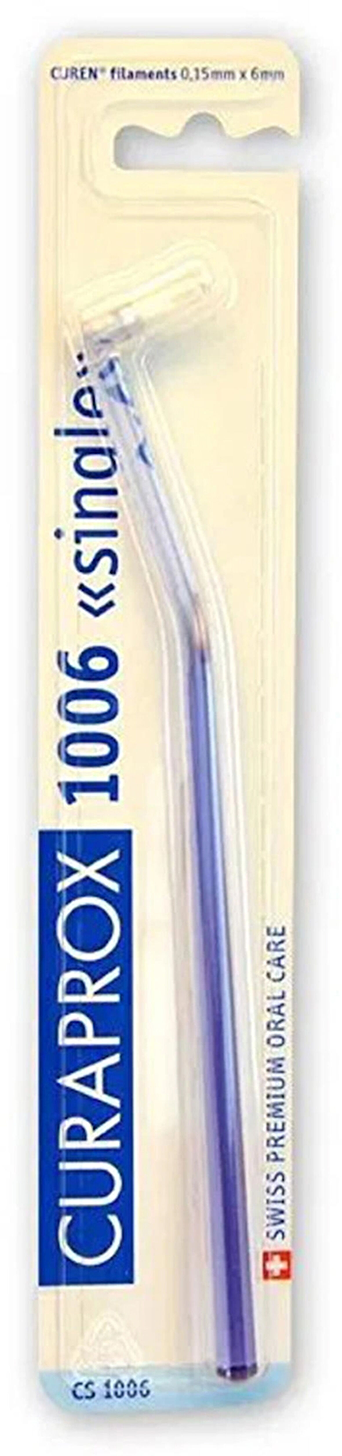 Techtic Curaprox 1006 Single Diş Fırçası Premium Ağız Bakımı