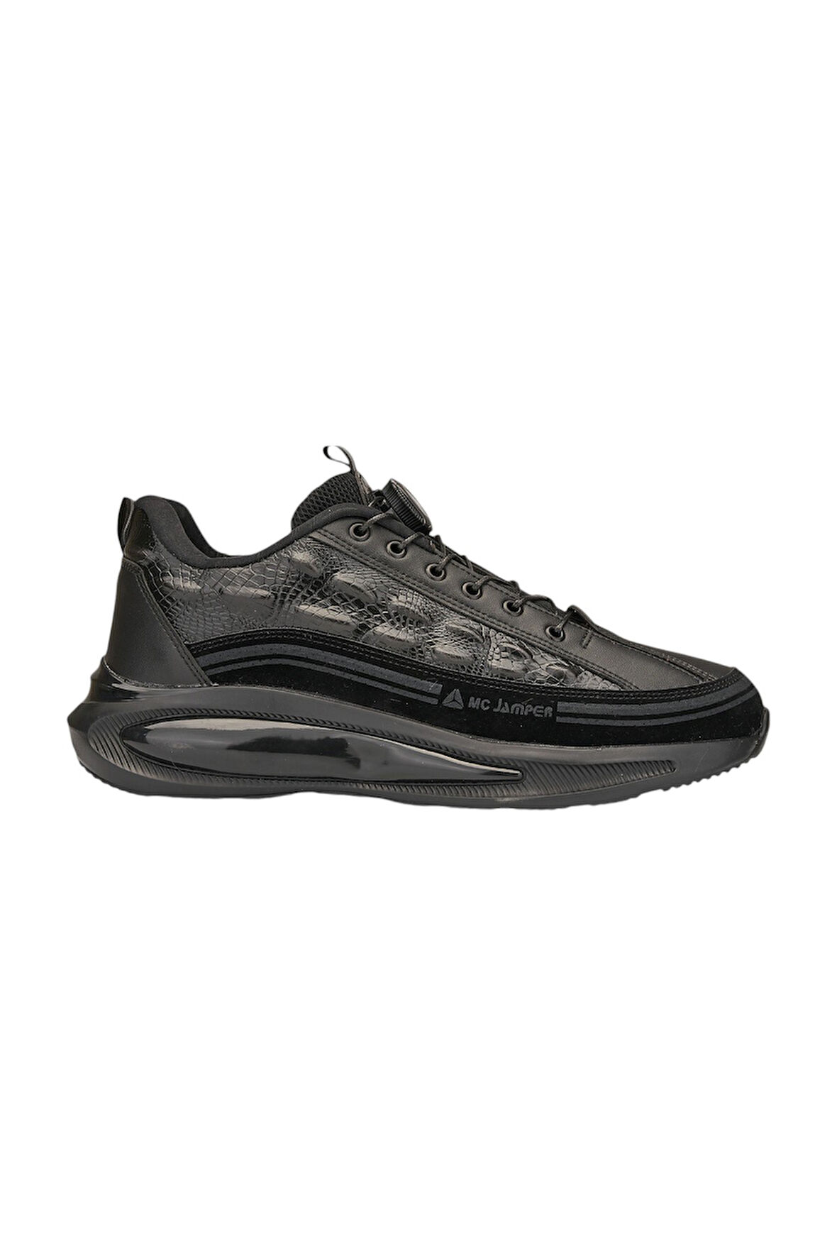 Günlük Erkek Sneaker Bağcıklı Kalın Tabanlı Oval Burunlu Süet Detaylı Spor Ayakkabı 2250