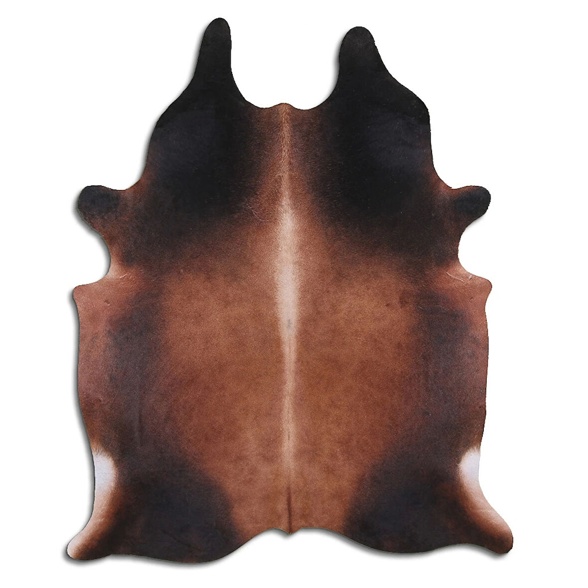 Hakiki Deri Dana Postu Karışık Kahve 180 x 210 cm - 35782