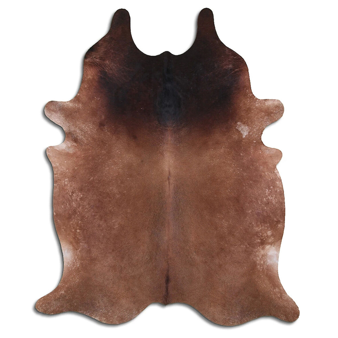 Hakiki Deri Dana Postu Düz Kahve 180 x 240 cm - 37886