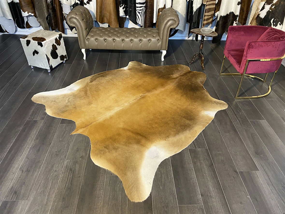 HAKİKİ DERİ DANA POSTU KAHVE 200 x 230 - 0201000067