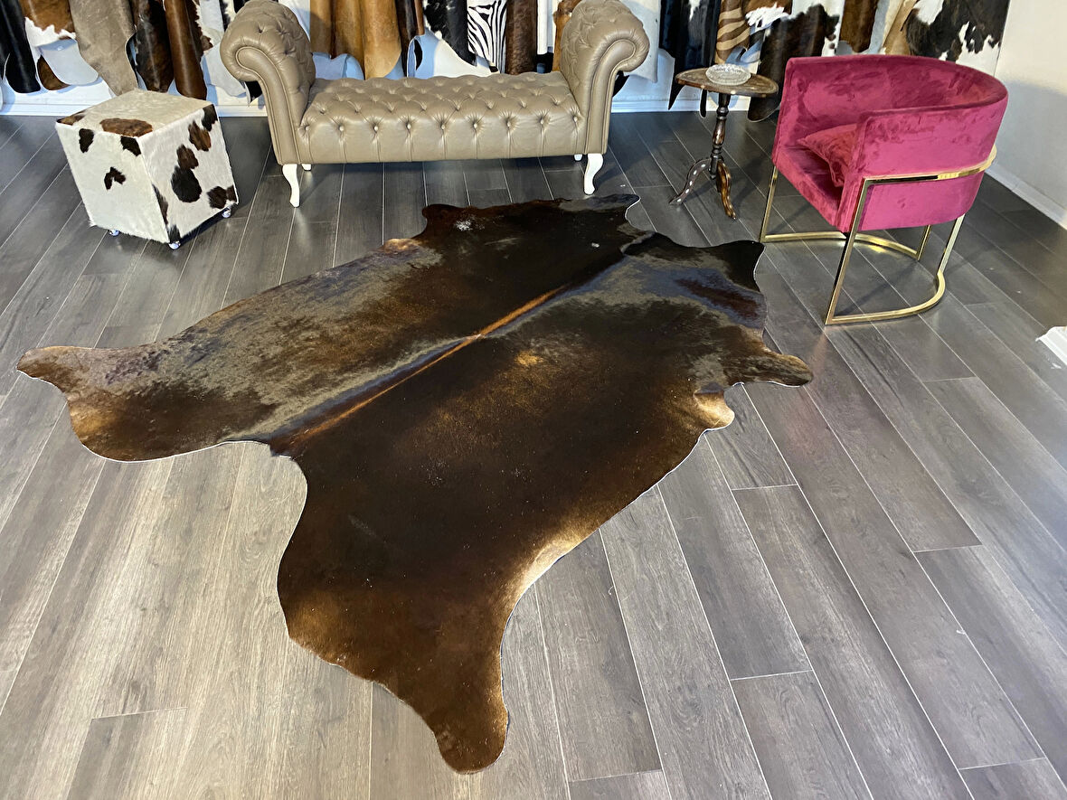 HAKİKİ DERİ DANA POSTU KAHVE 210 x 245 - 0201000096