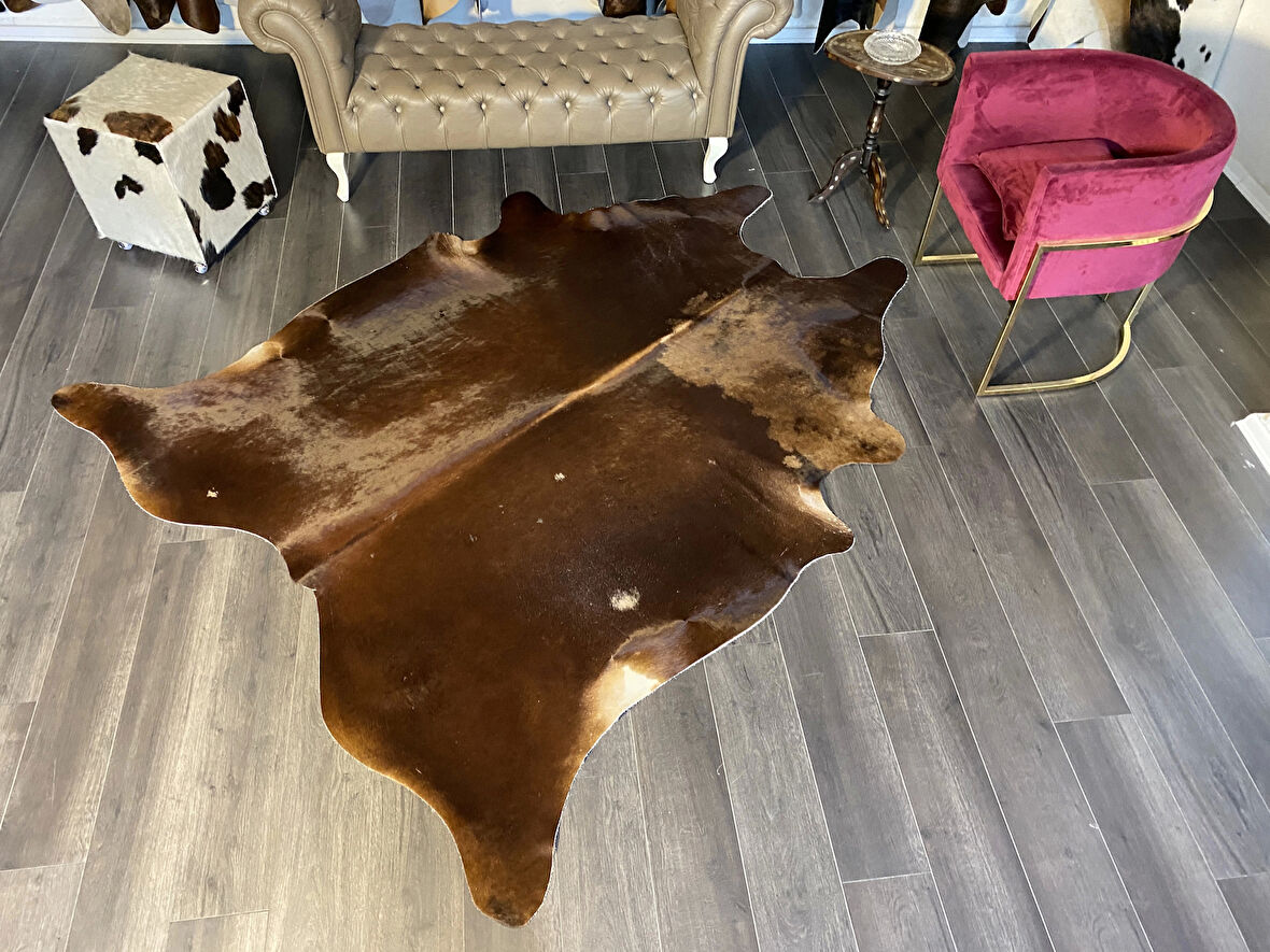 HAKİKİ DERİ DANA POSTU KAHVE 205 x 240 - 0201000115