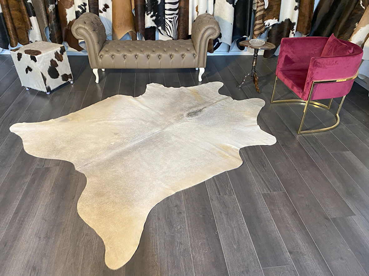 HAKİKİ DERİ DANA POSTU GRİ 200 x 240 - 0301000018