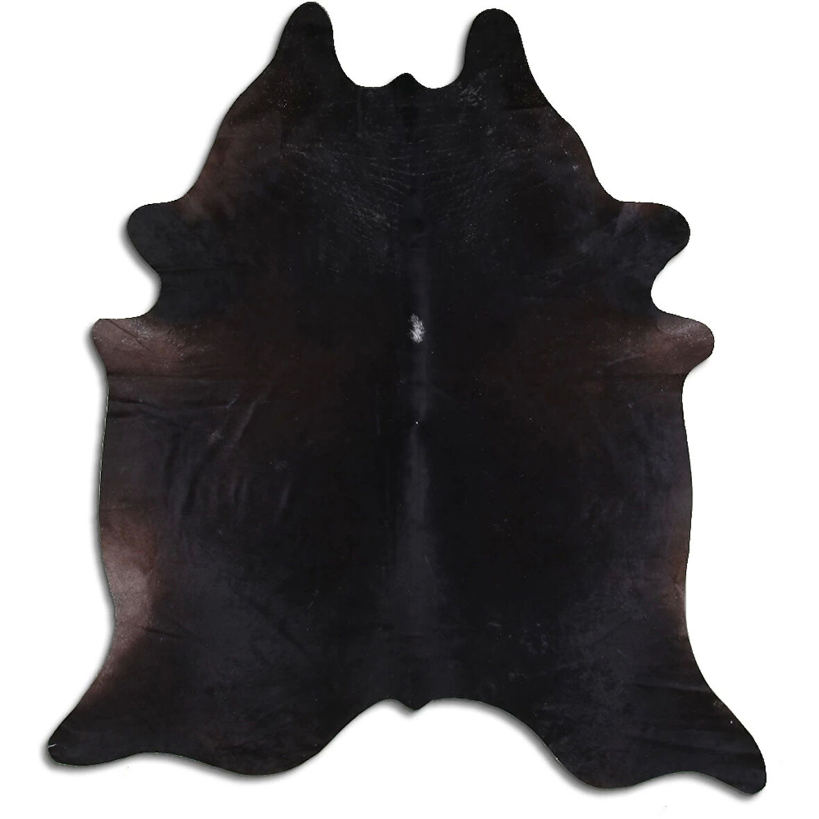 Hakiki Deri Dana Postu Düz Siyah 200 x 220 cm - 66080