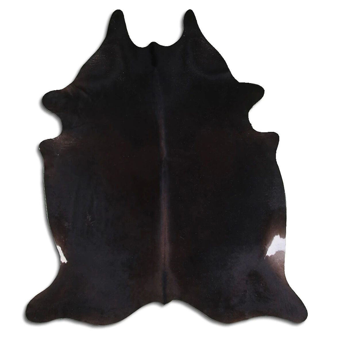 Hakiki Deri Dana Postu Düz Siyah 200 x 210 cm - 61241