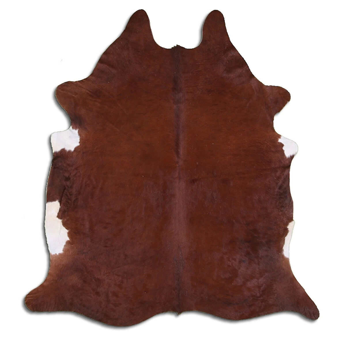 Hakiki Deri Dana Postu Düz Kahve 180 x 210 cm - 59564