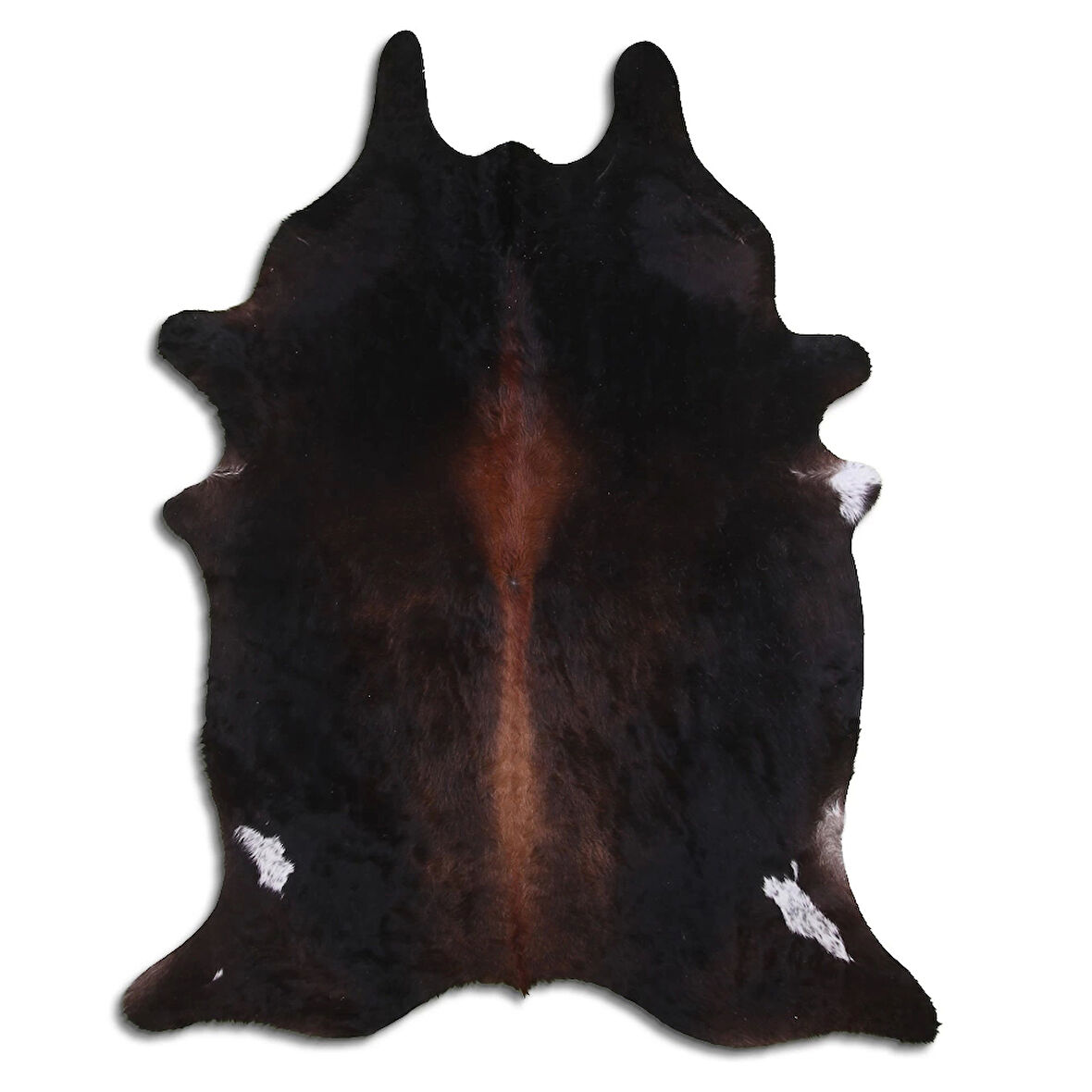 Hakiki Deri Dana Postu Karışık Kahve 180 x 220 cm - 39493