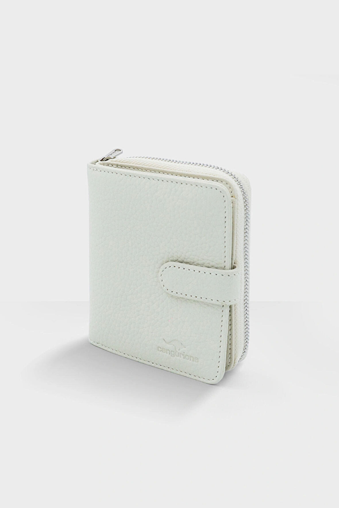 2253 Deri Kadın Cüzdanı - Beyaz