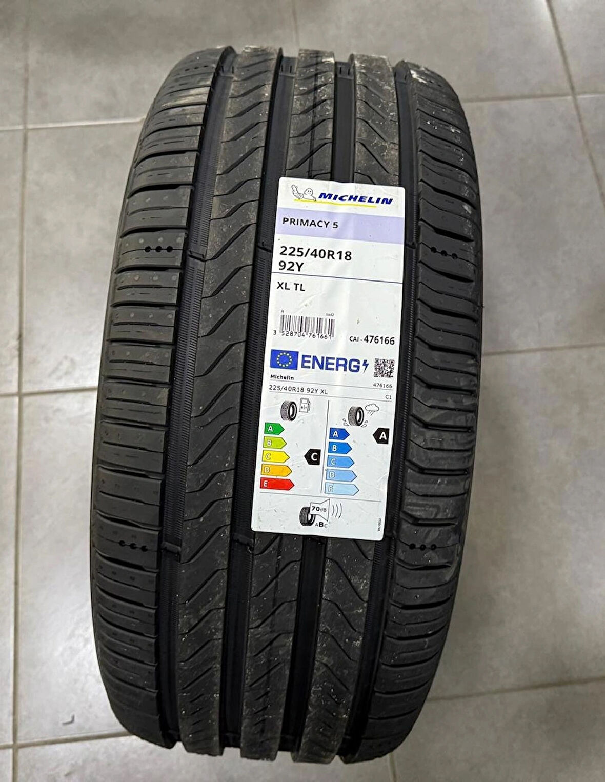 Michelin 225/40 R18 92y Primacy 5 Yaz Lastiği 2024 ÜRETİM