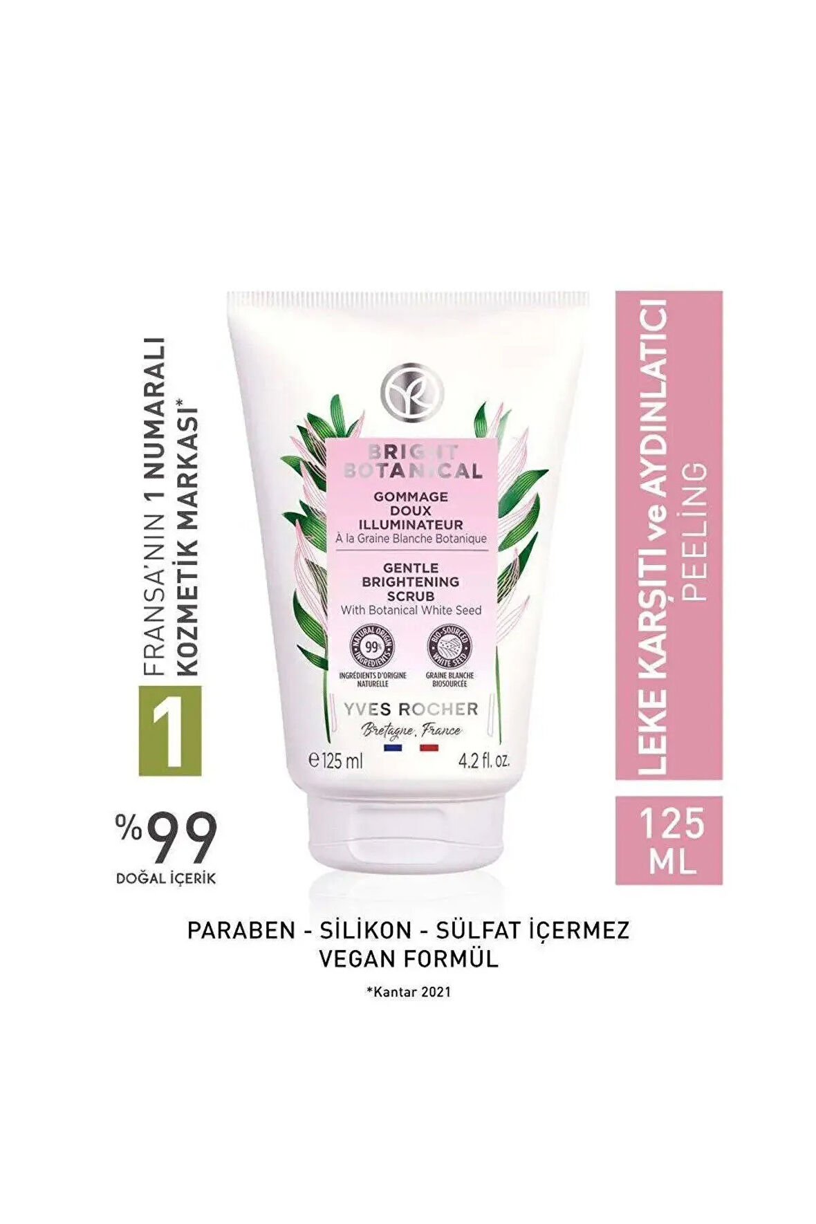 Leke Karşıtı Aydınlatıcı Eşitleyici Krem Peeling 125ml - Cosmetologist