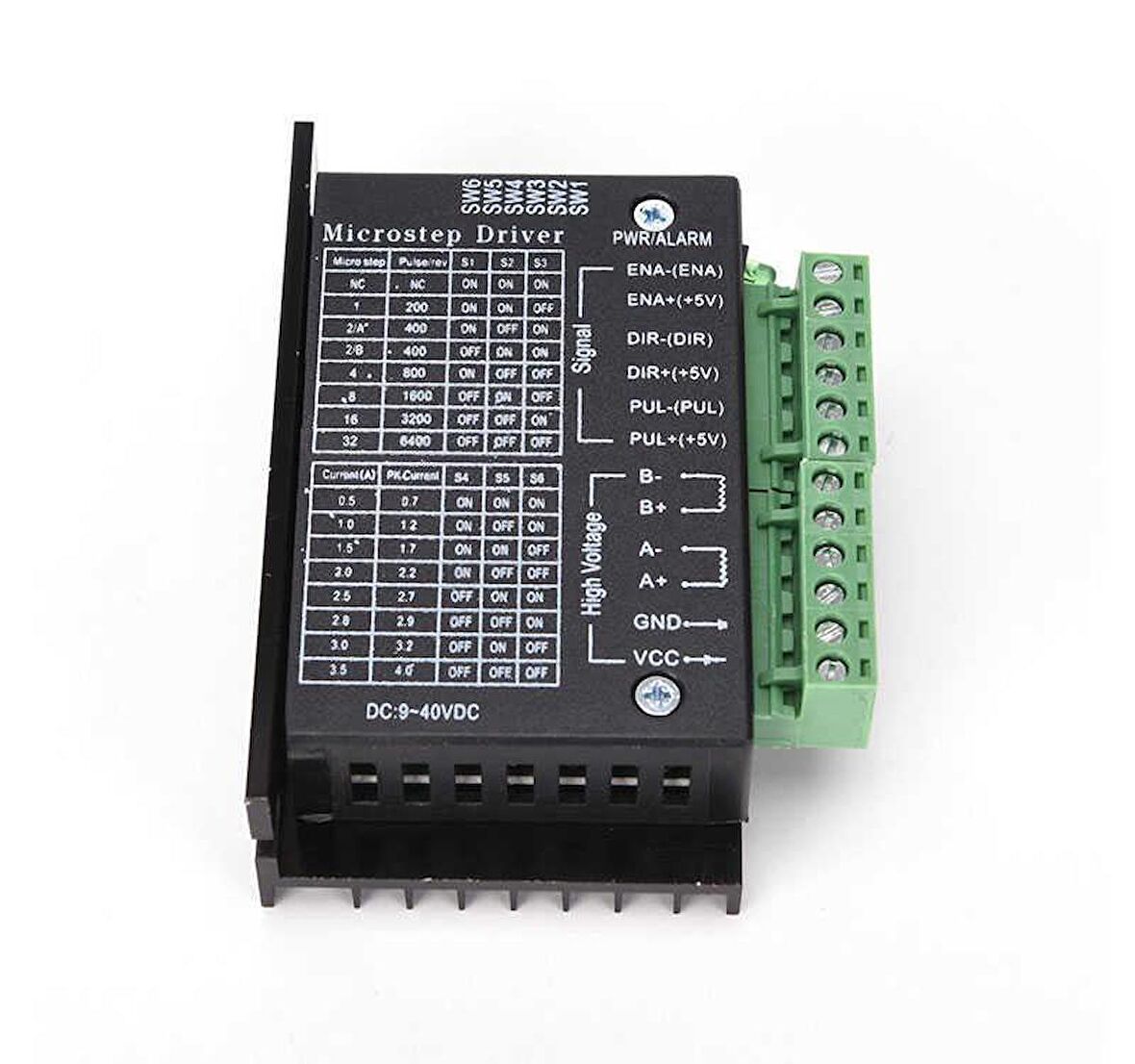 Tb6600 4a Step Motor Sürücüsü, Tek Eksenli /  Stepper Motor Driver