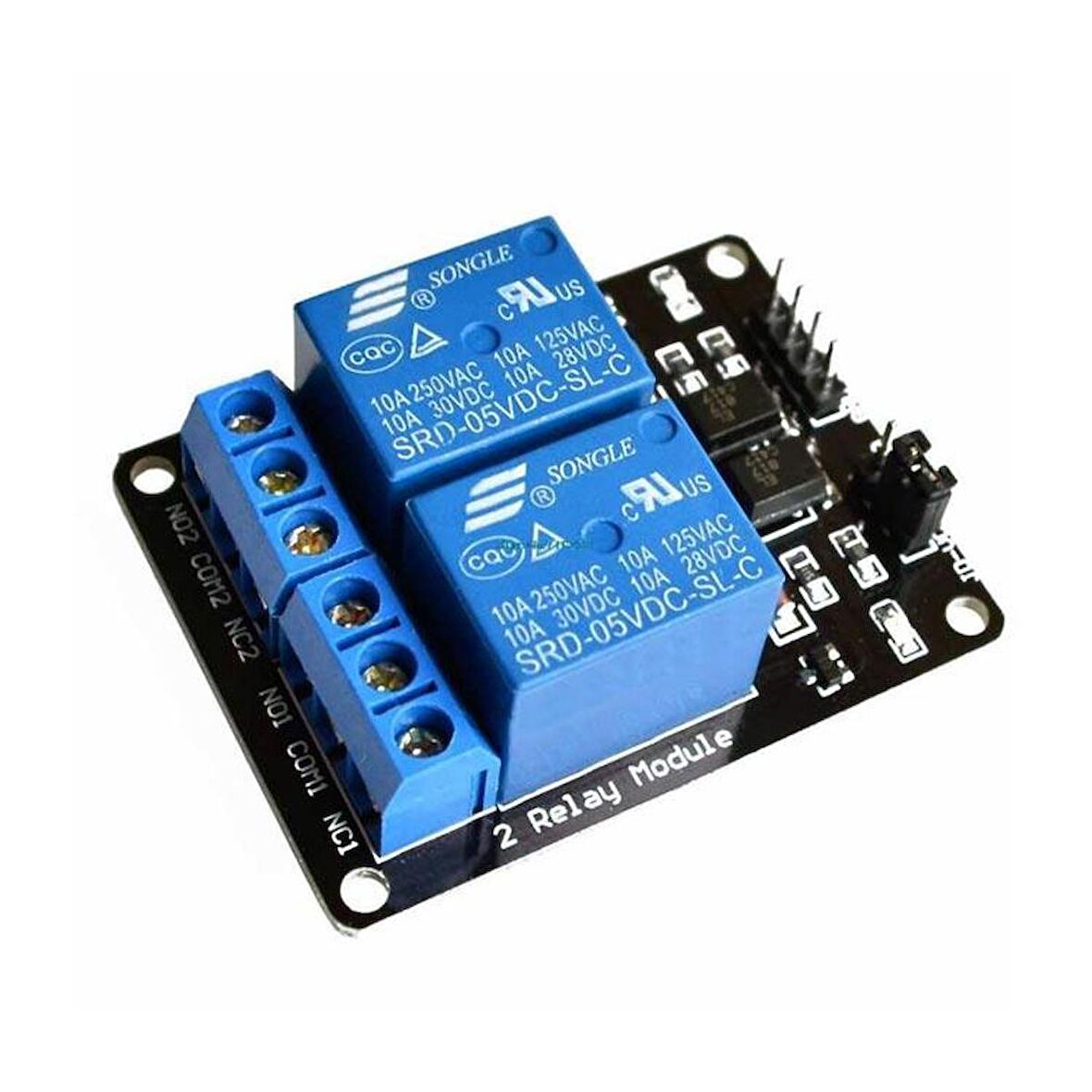 12v 2 Kanal Röle Kartı Low Level