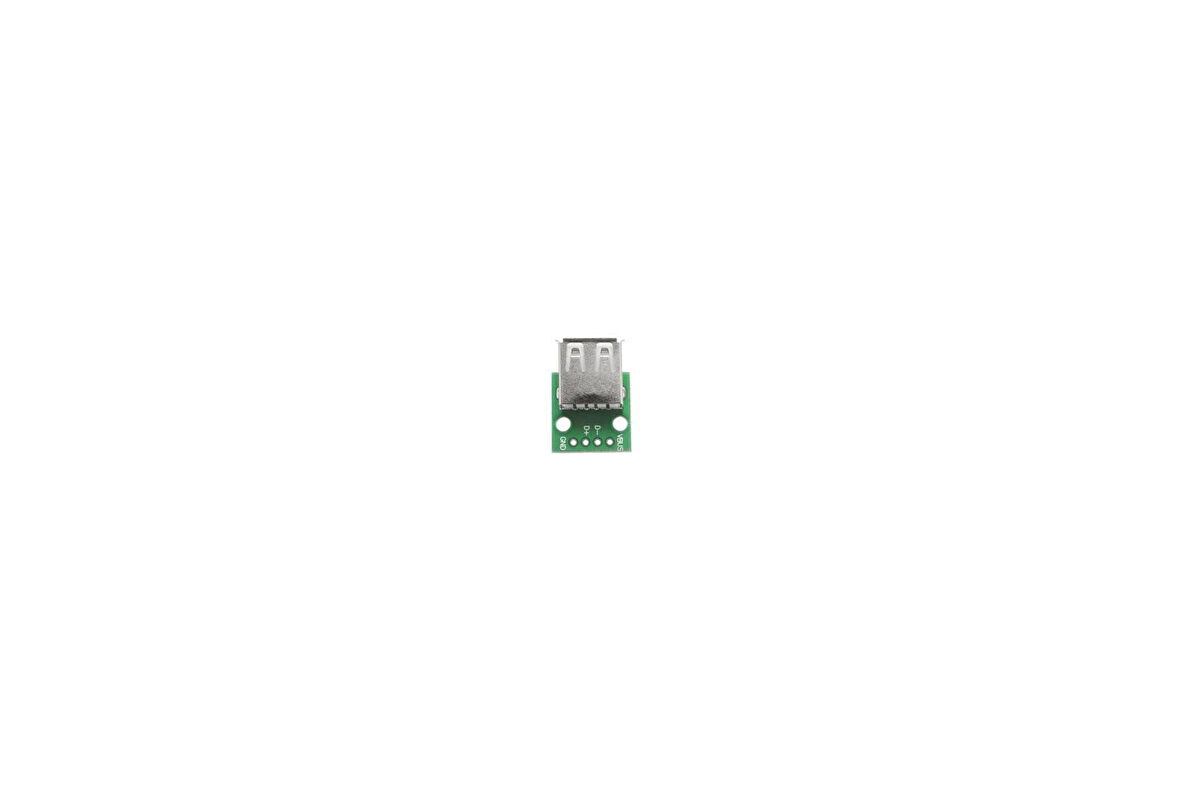Usb Type A Dişi Soket Pcb Modülü - 4 Pin