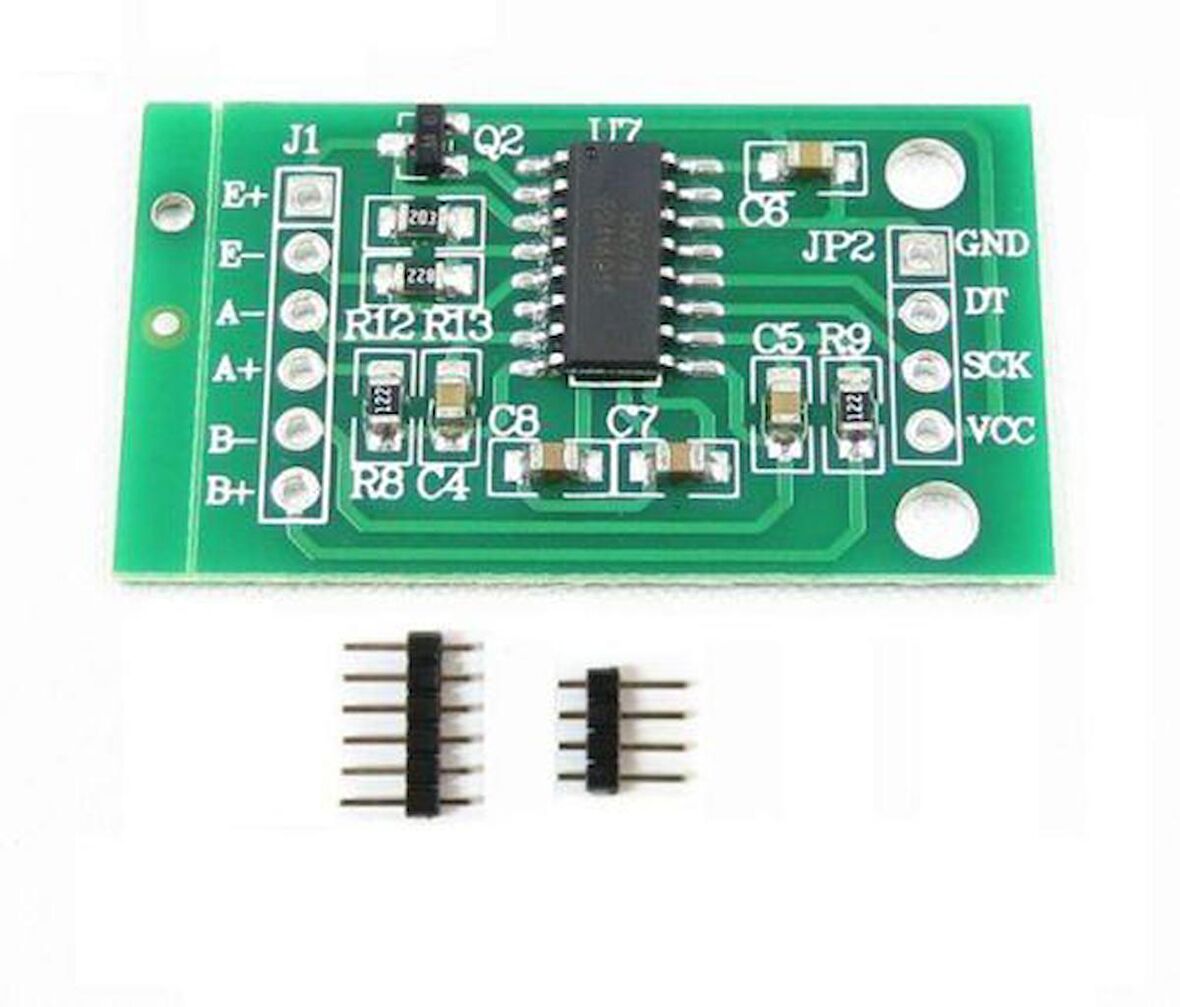 Ağırlık Sensörü Ad Modülü Çift Kanal 24-Bit A / D Dönüştürme Hx711 Wheighing Shieding