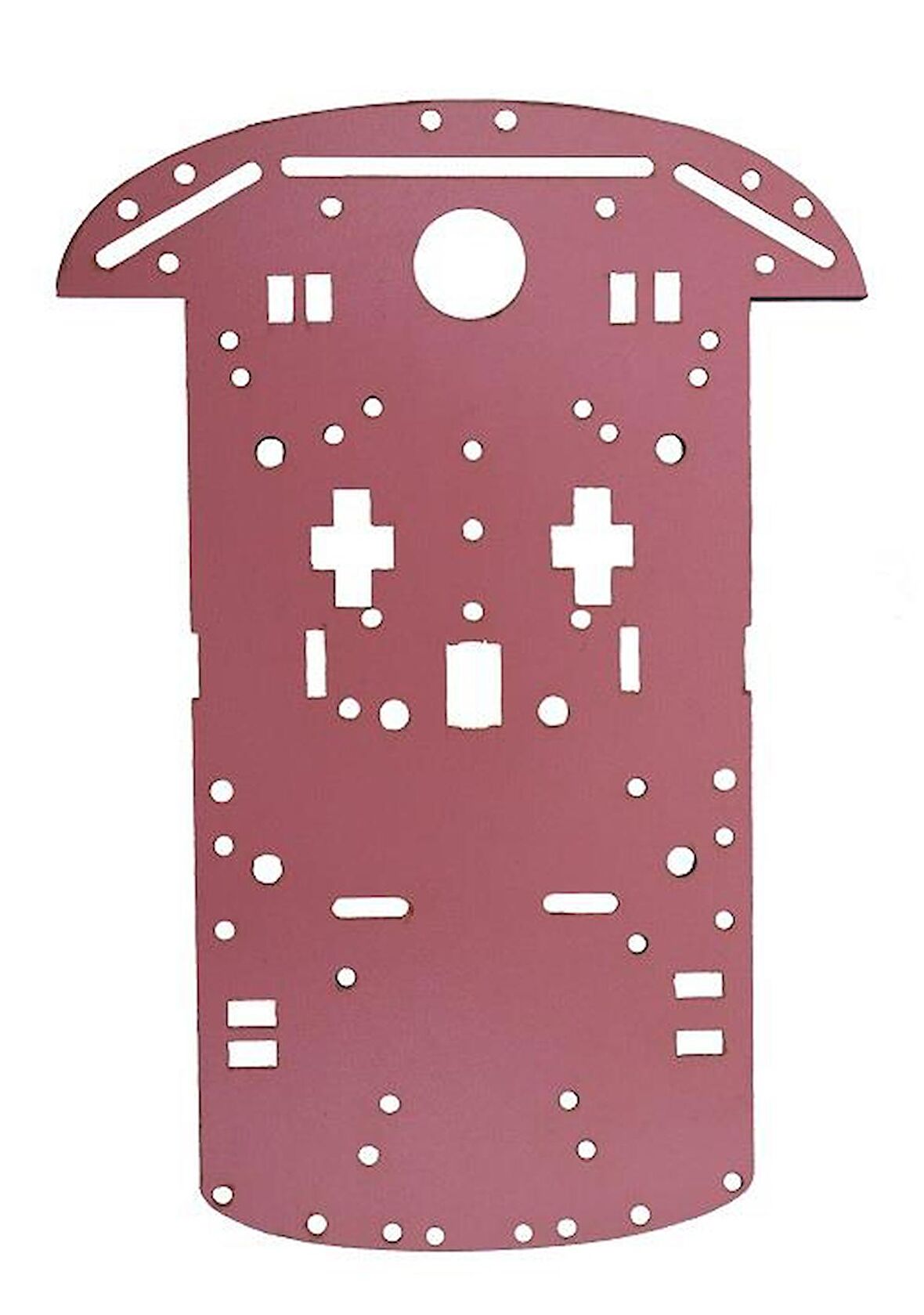 2 wd Ahşap Robot Gövdesi