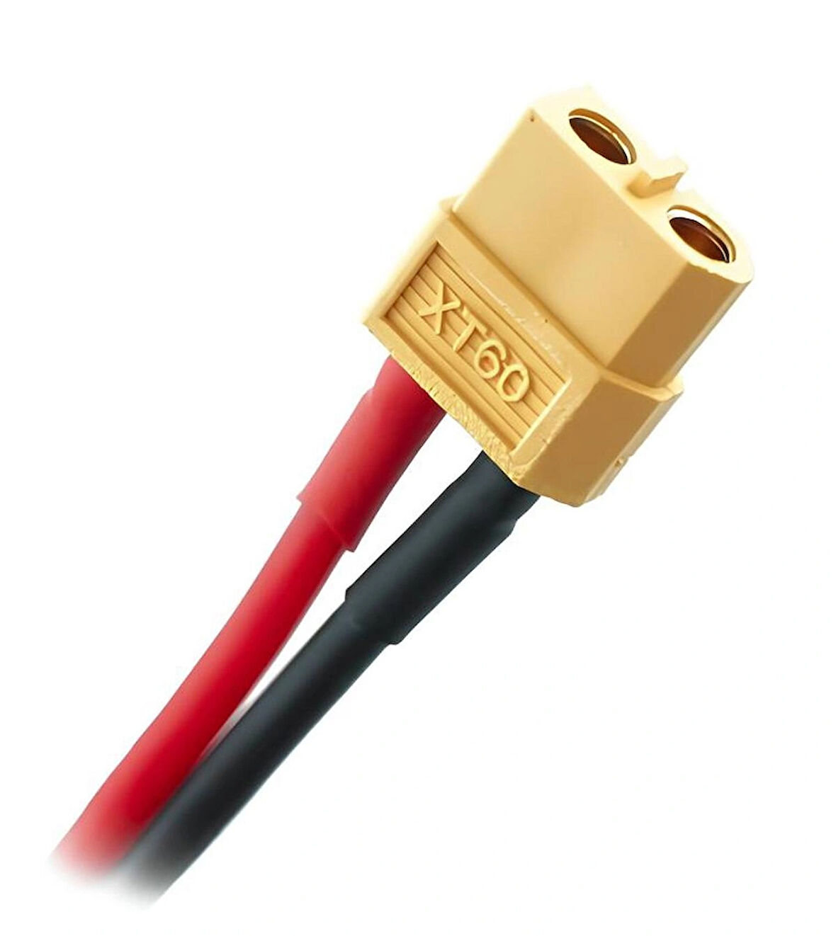 XT60 Dişi Konektör - 10 cm Silikon Kablo