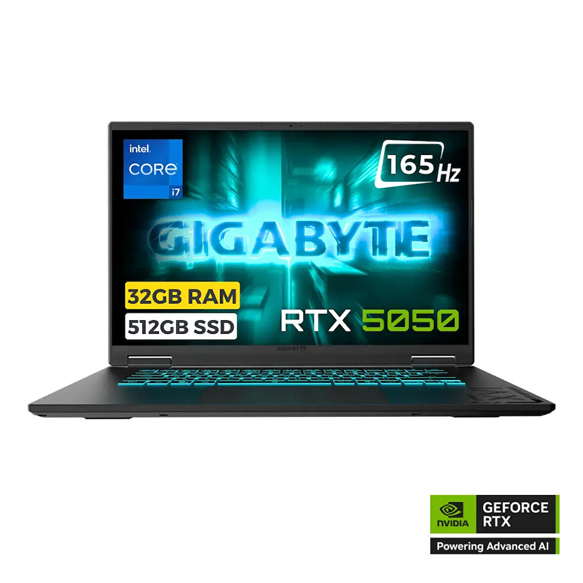 Gigabyte Gaming A16 CTH i7-13620H 32GB 512GB SSD 8GB RTX5050 85W 16 FHD+ 165Hz FreeDOS
