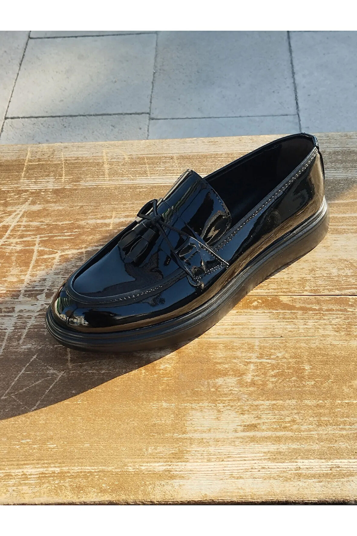 Erkek Yazlık Babet Ayakkabı Poli ve Hafif Taban Rahat Kalıp