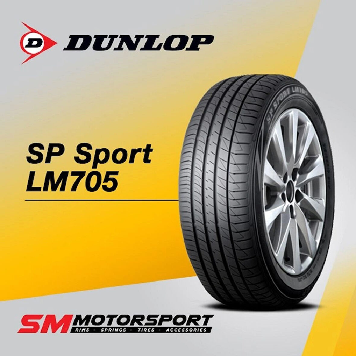 Dunlop 225/60 R18 100H SP SPORT LM705 DUNLOP (Üretim Yılı:2024)