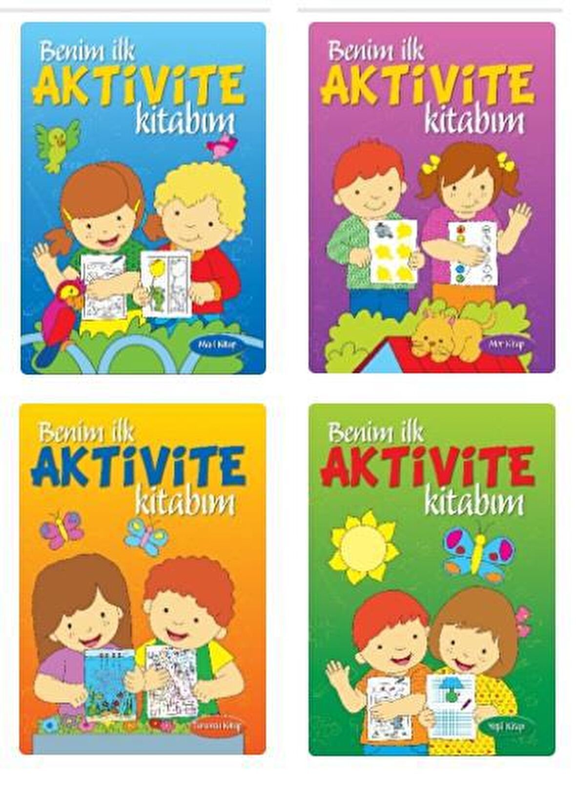 Okul Öncesi Benim İlk Aktivite Kitabım 4 Kitap