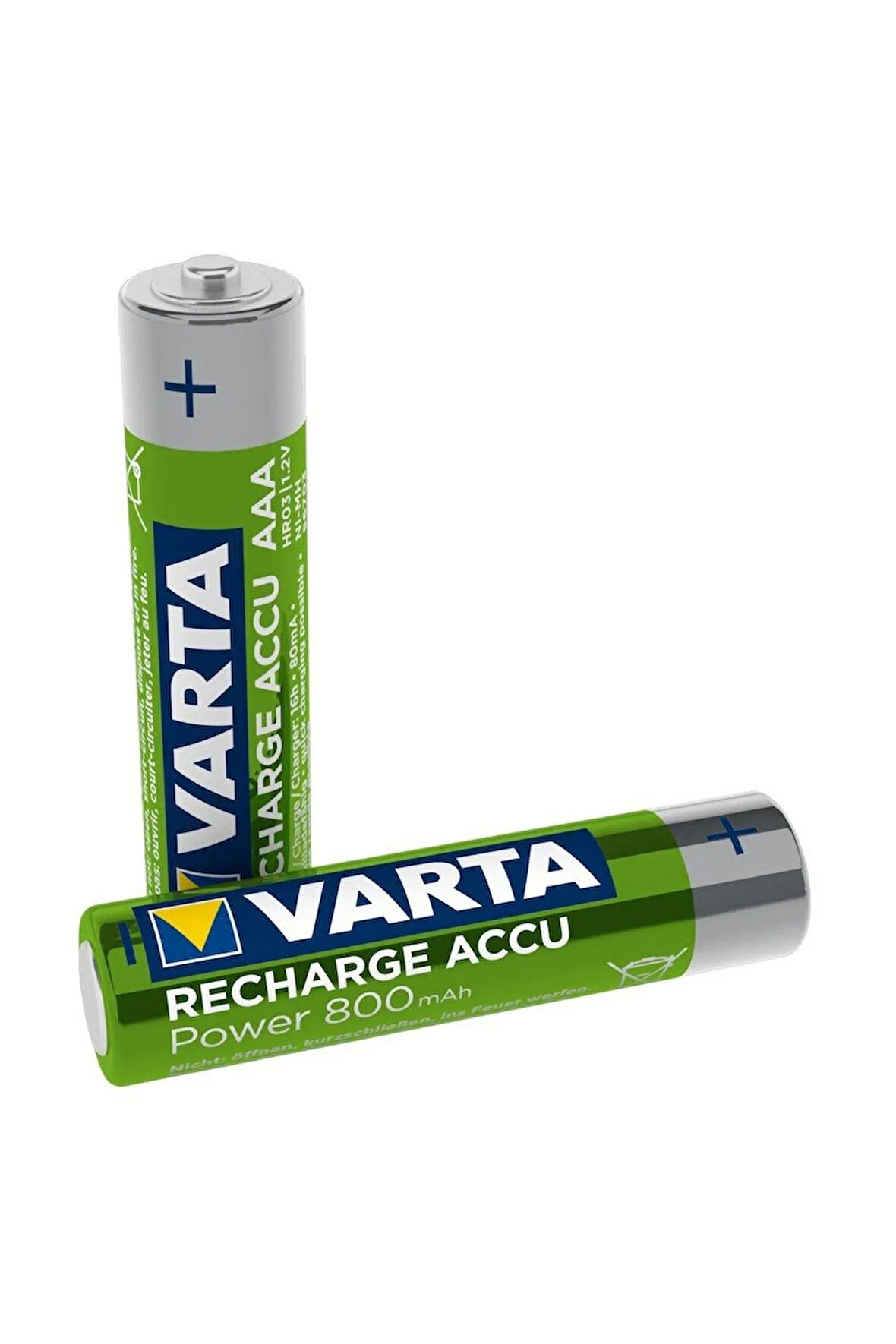 Şarjlı Kalem AAA 800 Mah Pil Varta