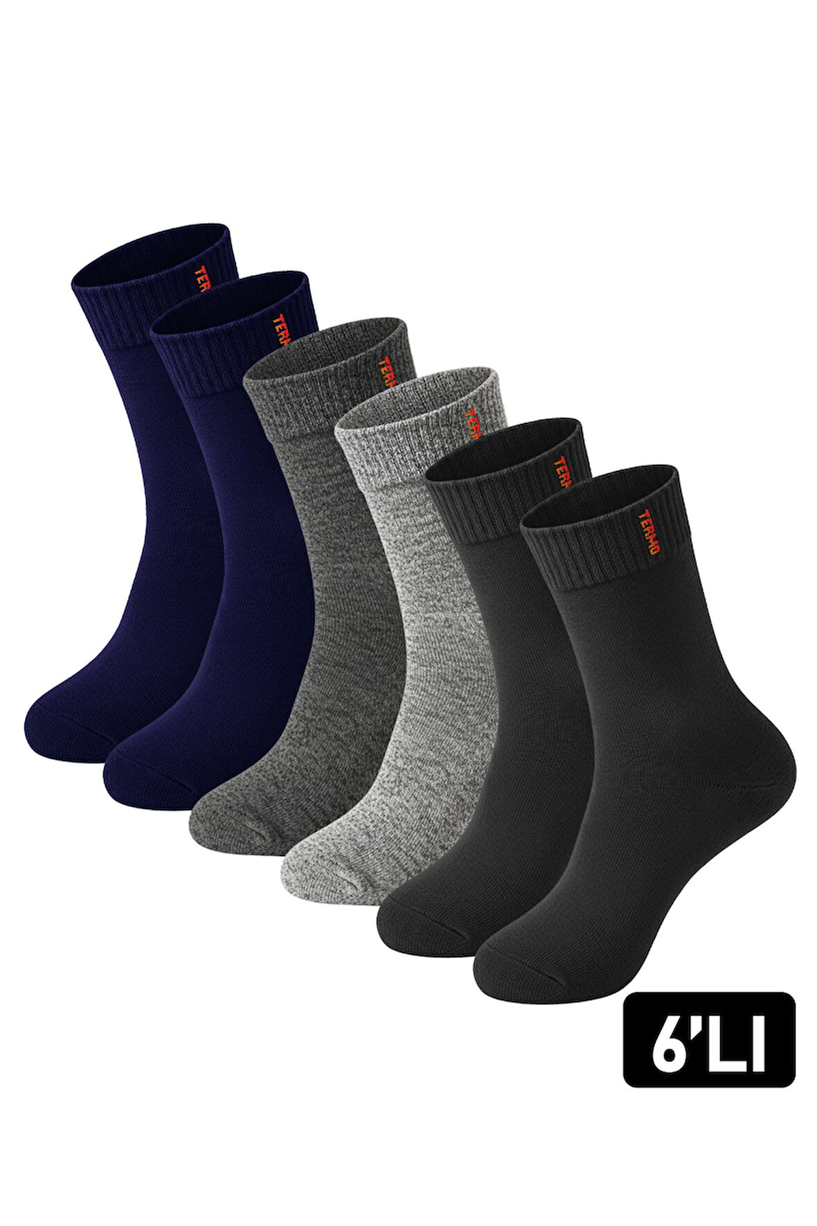 Just Inner Kadın Termal Çorap 6'lı (Bambu)