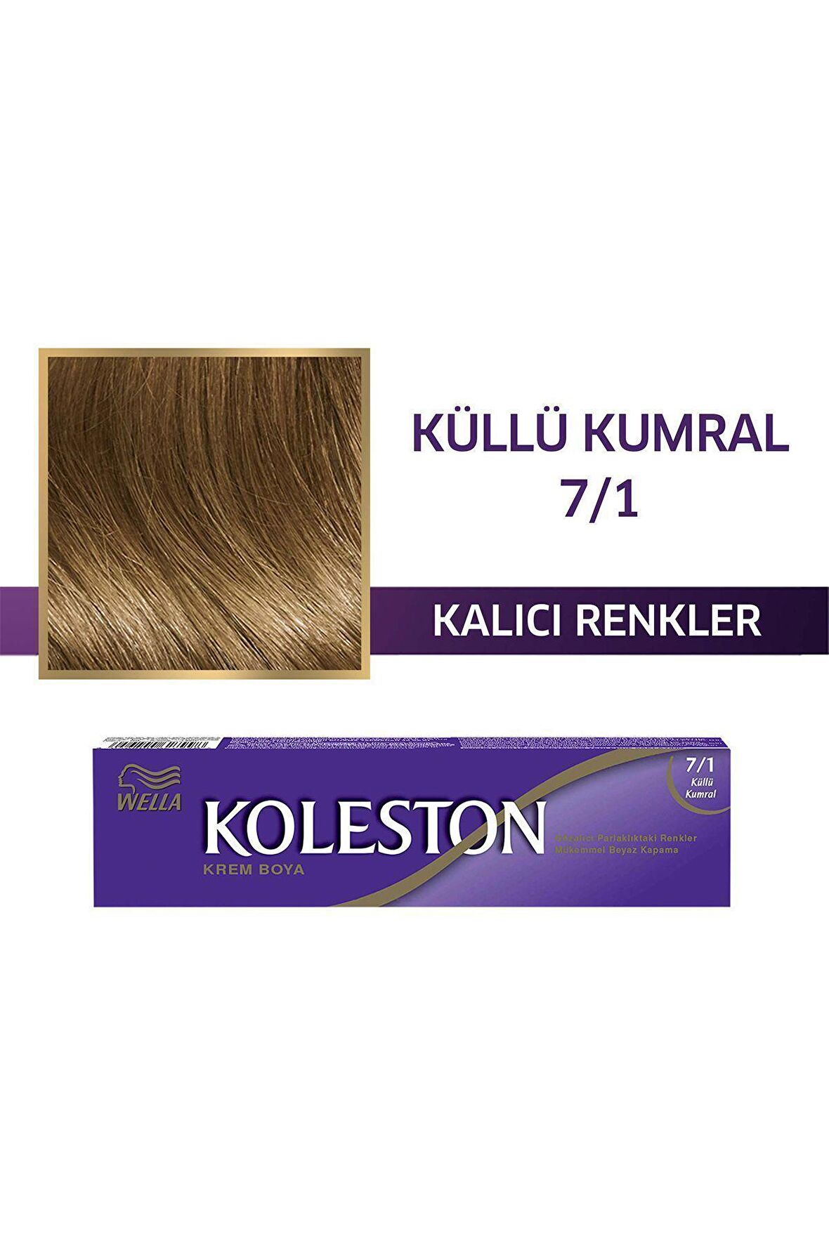 Koleston Single Tüp Boya 7/1 Küllü Kumral